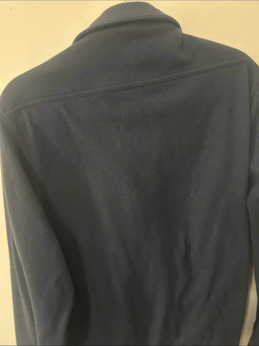 J. Crew Navy Button-Up Shirt Jacket